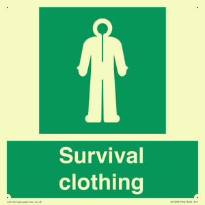 Survival clothing